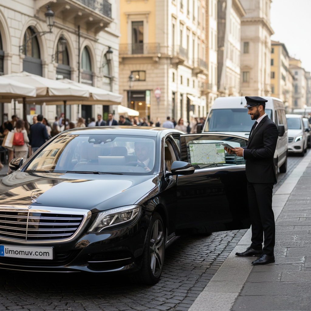 Noleggio Auto con Autista a Ore in Italia