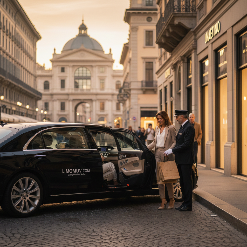 Tour Shopping e Negozi con Autista Privato in Italia